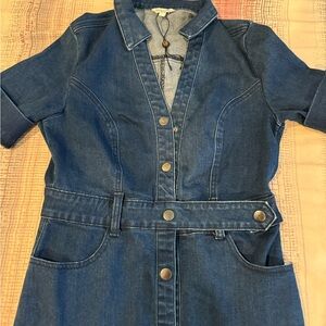 Jeans Dress- size small